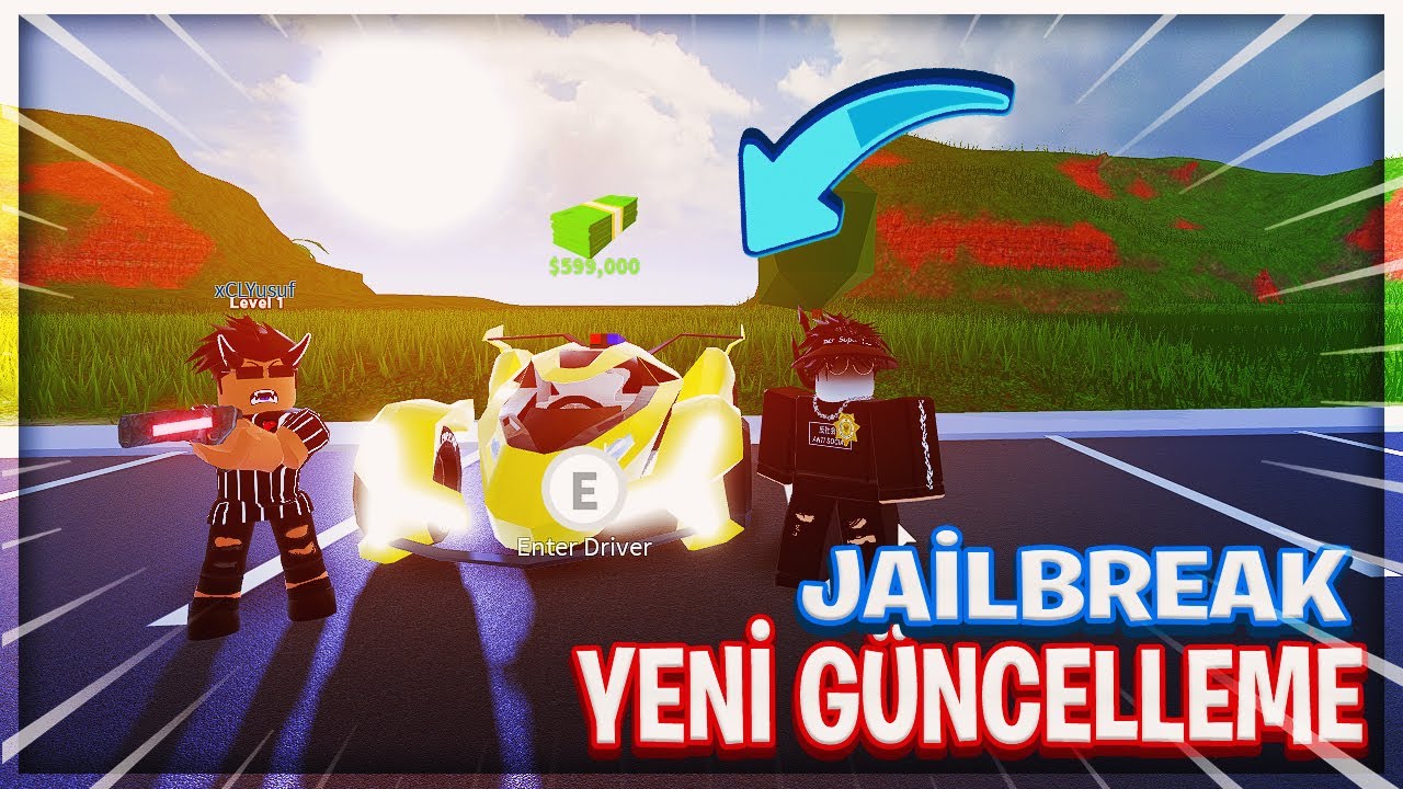 Jailbreak Efsane Yeni Guncelleme Yeni Araba Roblox Jailbreak Emircan Rs Youtube - roblox jailbreak yeni gÃ¼ncelleme