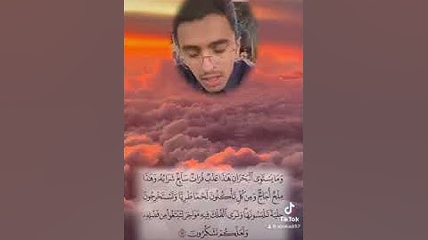 آيات عطرة من سورة فاطر يتلوها القارئ ابراهيم محمد
