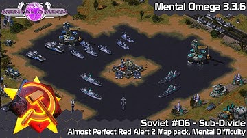 C&C Mental Omega 3.3.6 - Almost Perfect RA2 Map pack - S06 Sub-Divide on Mental Difficulty