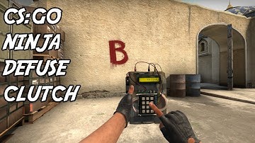 CS:GO 1v4 Ninja Defuse/Clutch !