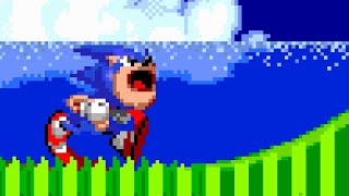 Sonic Hack - Sonic The Hedgehog 2 - Don't play this game it's scary