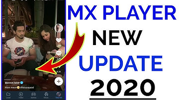 New Update mx player | Mx player 2020 | mxplayer update - Technical Sikhiye