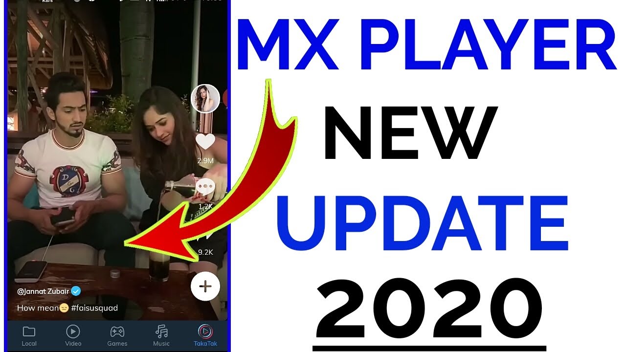 how to update mx player