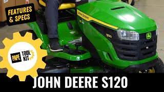 John Deere S120 Riding Lawn Mower Overview by Papé Machinery Agriculture & Turf 6,571 views 3 months ago 9 minutes