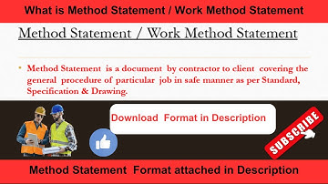What is Method Statements in Construction: Method of Statement Complete Guide & Best Practices
