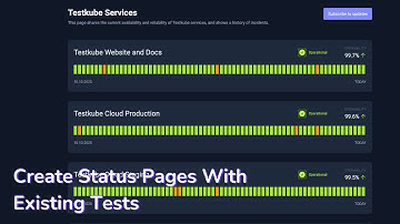 Test-Based Monitoring for your Apps in Kubernetes