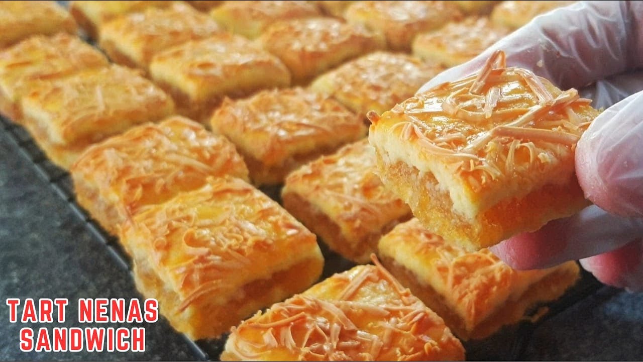 Tart Nenas Cheese Bar | Cheese Sandwich Pineapple Tart