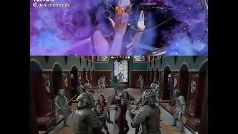 Thumbnail of ⚔️NIGHT FALLS⚔️DESCENDANTS3 #descendants3 #nightfalls #behindthescene #dovecameron #chinaannemcclain