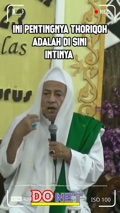 🔴INTI DARI SEMUA THORIQOH DAN BEBERAPA MACAM CONTOHNYA||HABIB LUTHFI BIN YAHYA