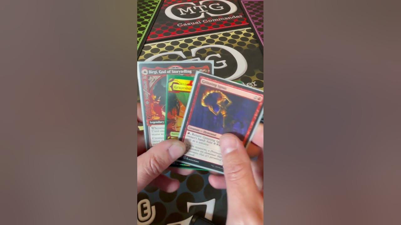 MTG Casual Commander COMBO Josh Grapeshot = grinning Ingus