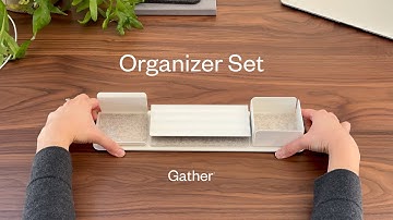 Gather by Ugmonk: Organizer Set Walkthrough