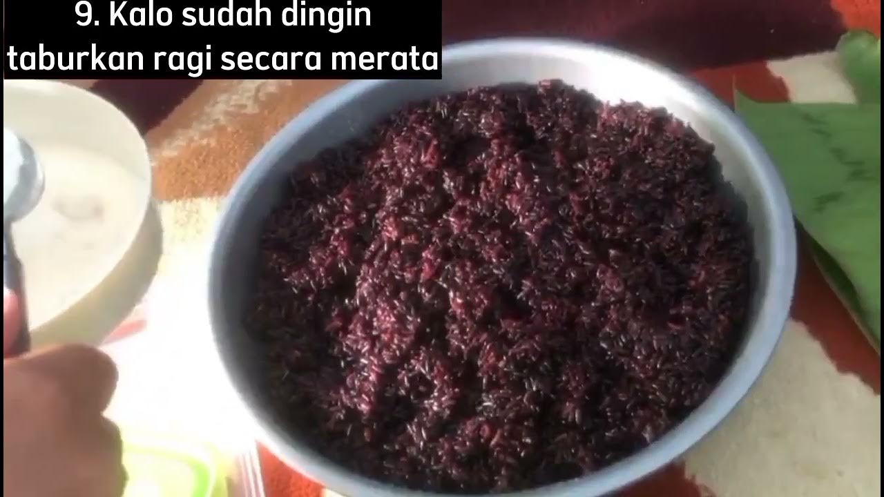 BIOTEKNOLOGI KONVENSIONAL. PEMBUATAN TAPE KETAN HITAM. YouTube