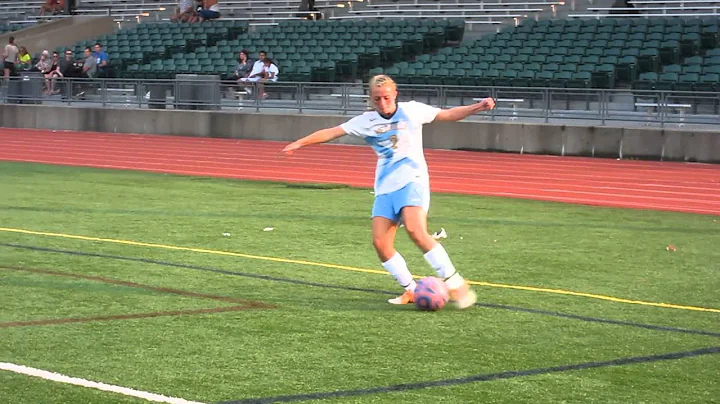 083015 Scrimmage #16  Candis Kapuscinski Header Goal with #2 Mackenzie Berger Assist