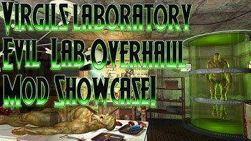 Fallout 4 - Virgils Laboratory Evil Lab Overhaul Mod Showcase! (XB1)