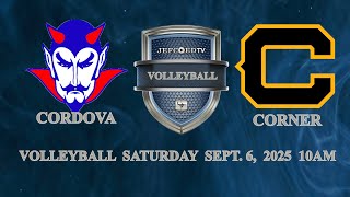 Volleyball Cordova vs Corner Sept 6, 2025