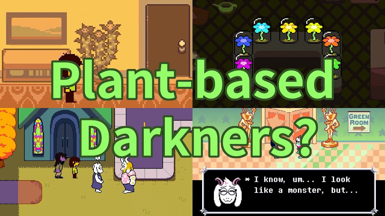Plant-based Darkners and its extensions | Deltarune Theory - YouTube