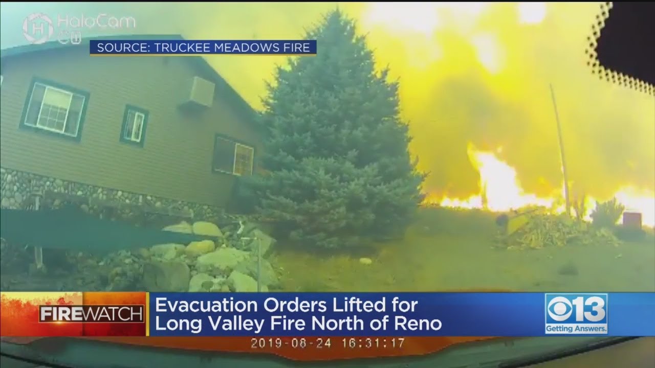 Evacuation Orders Lifted For Long Valley Fire Near Reno ... - 
