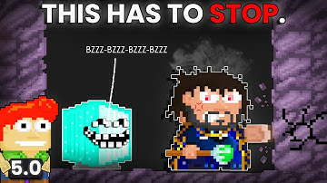 I Got Trolled... | Growtopia World Review 5.0 - Feat. Apagie