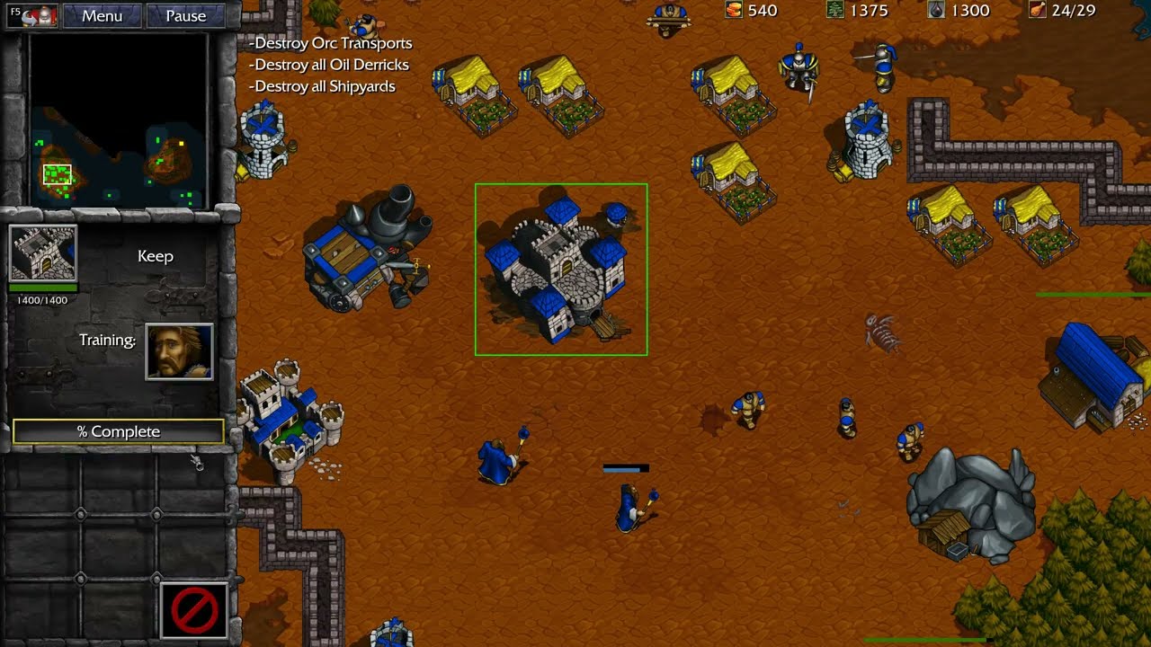 Warcraft 2 remastered