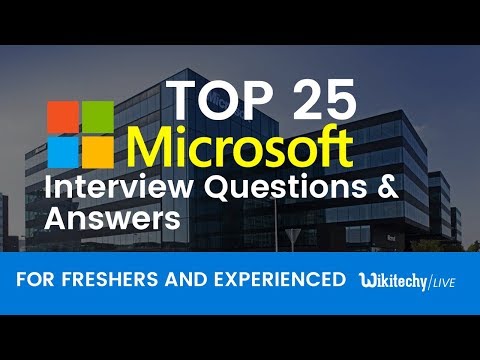 Top 25 Microsoft