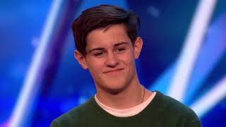 Reuben Gray sings emotional apology to his Girlfriend who is in the AUDIENCE! | Britain's Got Talent