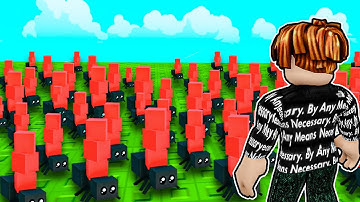 i created SMART ANT ARMY in Roblox Ants Empire