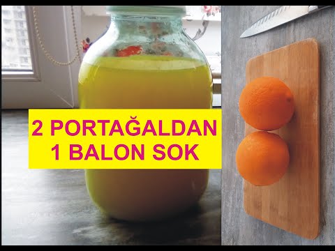 Video: Karton portağal şirəsini dondurmaq olar?