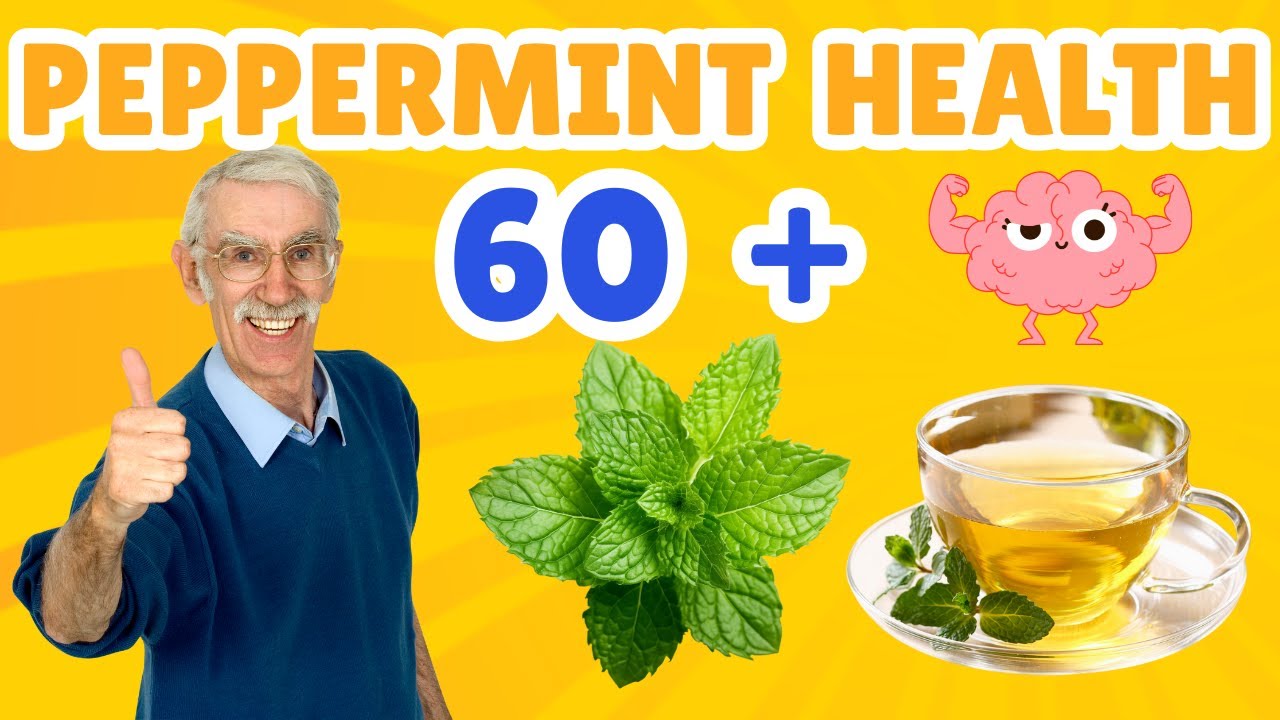 Healthy Living After 60 with Peppermint
