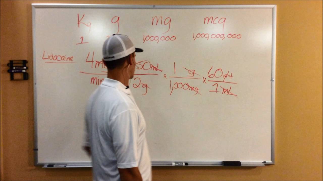 PCTC EMS Department Drip Math - YouTube