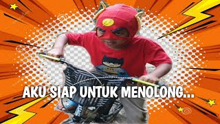 Drama Dapat Topeng Ajaib, Bocil Berubah Jadi Superhero Mikael Tubehd