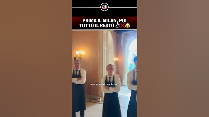 Il MILAN sopra ogni cosa anche al MATRIMONIO 💍 | Avete visto? 😂 | #shorts