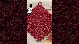 Had to channel joy on this one 🤭 #joybomb #crochet #duckduckdishcloth #crochetwashcloth
