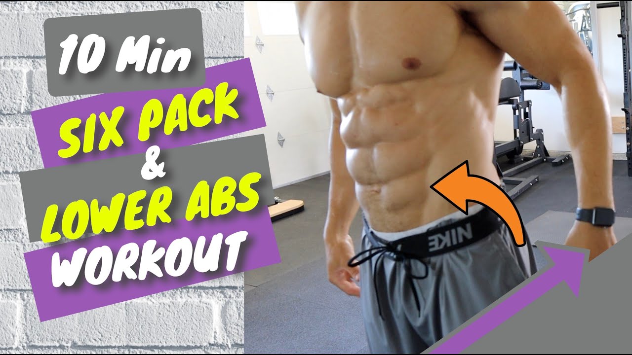 Perfect 10 Min Six Pack Abs & Lower Abs At Home Workout No Equipment ...