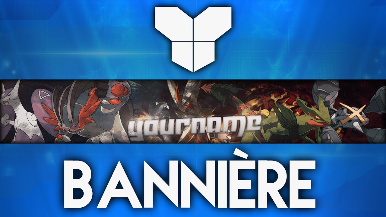 template banner pokemon youtube