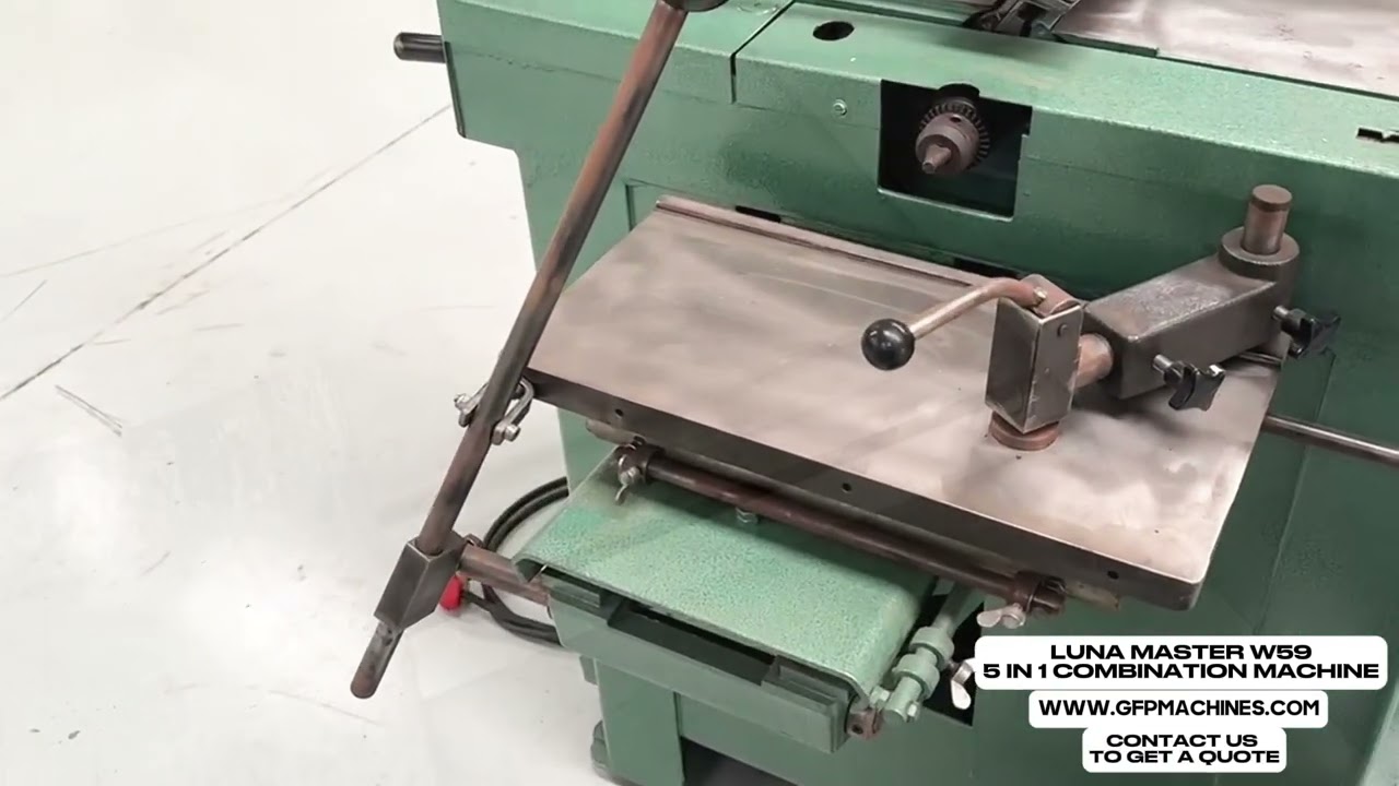 Walkaround the Luna Master W59 5 in 1 Combination machine at GFP