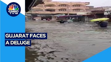 Gujarat Rains: Several Districts Of Gujarat See Severe Waterlogging | CNBC TV18