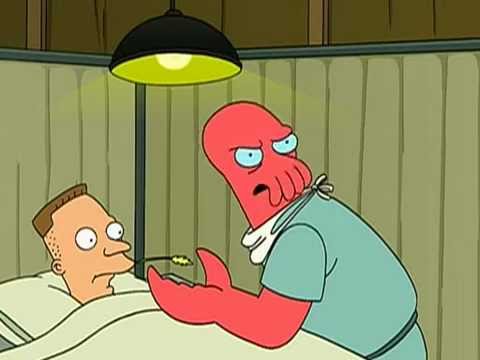 zoidberg kill ll futurama terrors dark night gif joke tenor gifs