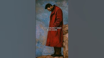 Is solitude your defense mechanism? 🥀🖤 - Unknown #poetry #deepthoughts #deeplines #art #quotes