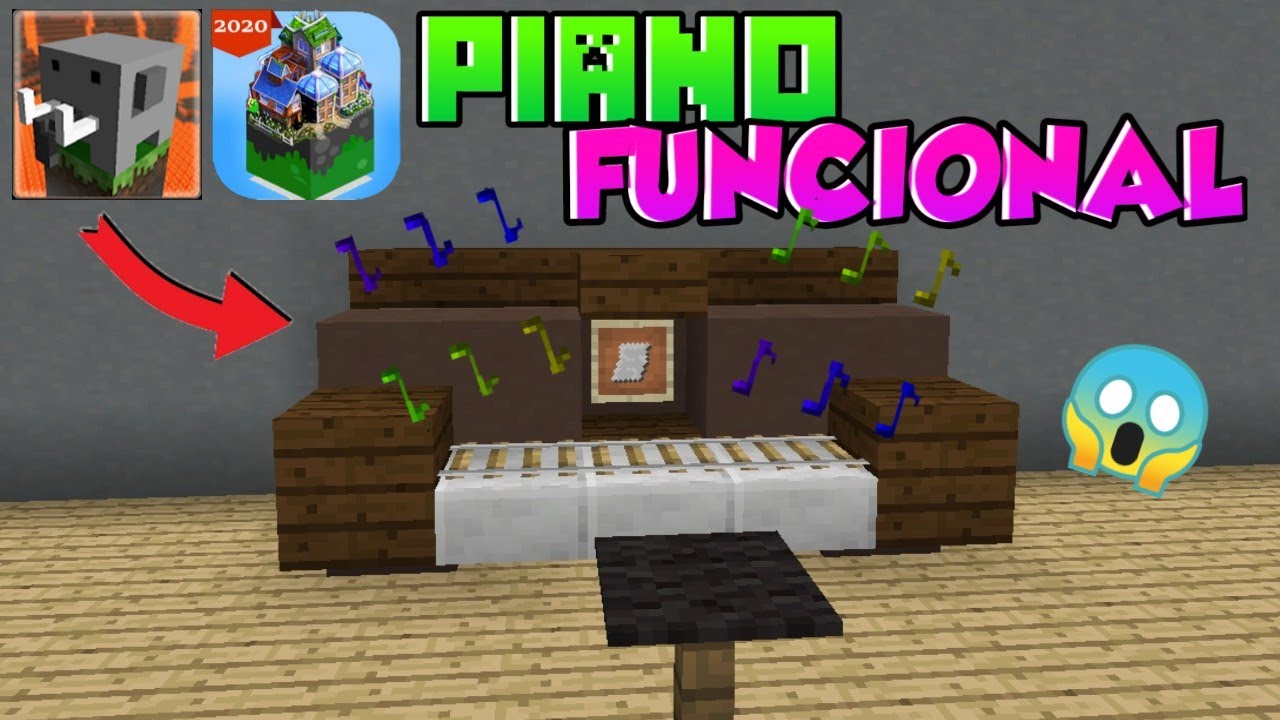 Como hacer un piano funcional para Mastercraft y Craftsman|trucos para mastercraft