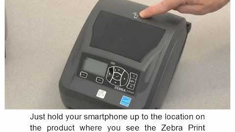 Zebra ZD500 Series: How-to Use the Zebra Print Touch™ Feature