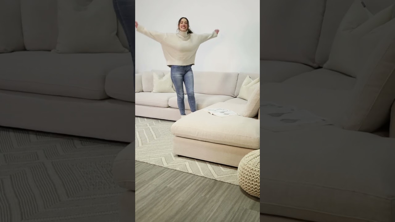 The COZIEST Sectional Sofa Ever 🤩