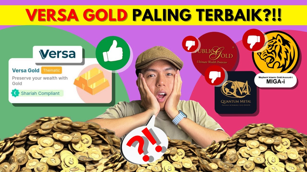 Tempat Terbaik Melabur EMAS?! Fees Hanya 0.33%? VERSA GOLD Review - DausDK