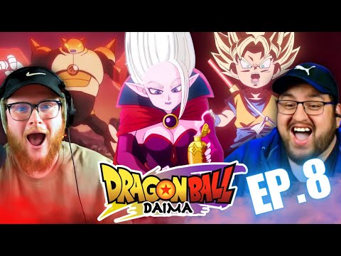 TAMAGAMI VS GOKU SSJ2!! | Dragon Ball Daima - Episode 8 | REACTION