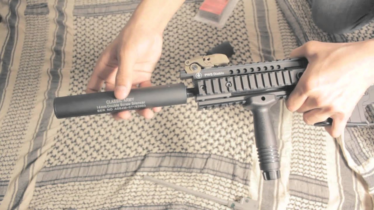 ThathirdFilms How to create a Silent Airsoft Gun without a PVC