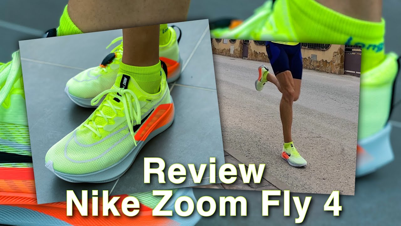 abrelatas Embajada volatilidad Análisis NIKE ZOOM FLY 4 - Opinión y REVIEW | Comparativa con TEMPO NEXT% -  YouTube