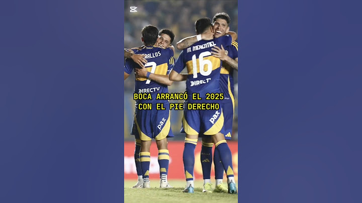BOCA CUMPLIÓ Y ARRANCÓ EL 2025 CON EL PIE DERECHO | #boca #shortvideo #soccershorts #copaargentina