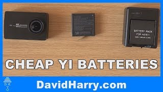 Cheap Batteries For Yi 4K Yi 4K+ & Yi Lite Action Cameras