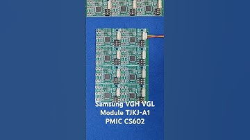 For Samsung LED TV VGH Voltage Problem | Mainboard VGH VGL DC Module CS602 PMIC TJKJ-A1 Programador