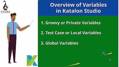 Katalon studio tutorial 7: Groovy-Variables