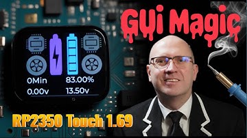 Create a Stunning GUI on Your Waveshare RP2350 Screen with LVGL!